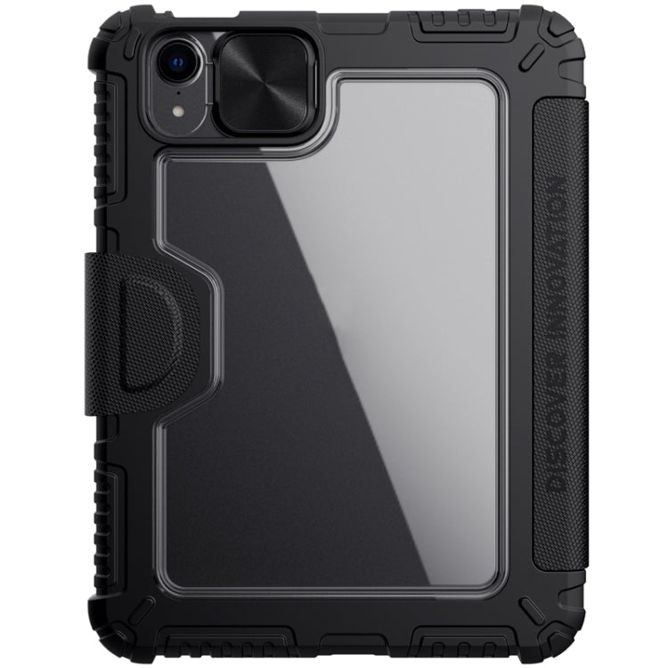 For iPad mini 6 / mini 2024 NILLKIN Bumper Pro Horizontal Flip Tablet Case with Pen Slot & Holder & Sleep / Wake-up Function(Black) - free shipping - PMC TechLife - Order now!