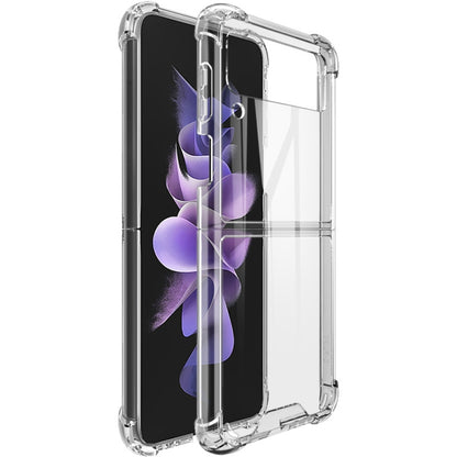 For Samsung Galaxy Z Flip3 5G IMAK UX-9 Series Transparent Shockproof Acrylic + TPU Phone Protective Case - Galaxy Phone Cases by GKK | Online Shopping South Africa | PMC Jewellery | Buy Now Pay Later Mobicred