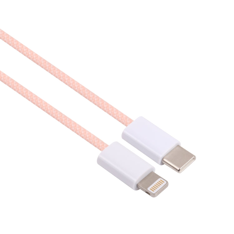 12W PD USB-C / Type-C to 8 Pin Data Cable, Cable Length: 1m(Pink) - 2 in 1 Cable by PMC TechLife | Online Shopping South Africa | PMC TechLife