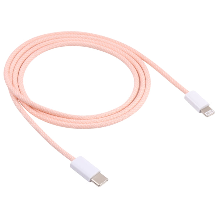 20W PD USB-C / Type-C to 8 Pin Data Cable, Cable Length: 1m(Pink) - 2 in 1 Cable by PMC TechLife | Online Shopping South Africa | PMC TechLife
