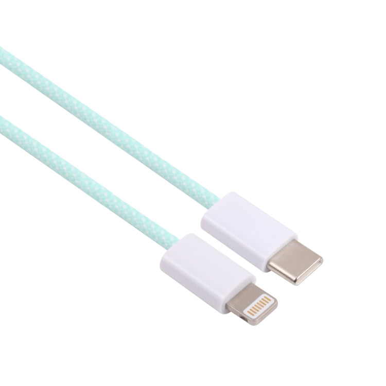20W PD USB-C / Type-C to 8 Pin Data Cable, Cable Length: 1m(Green) - 2 in 1 Cable by PMC TechLife | Online Shopping South Africa | PMC TechLife