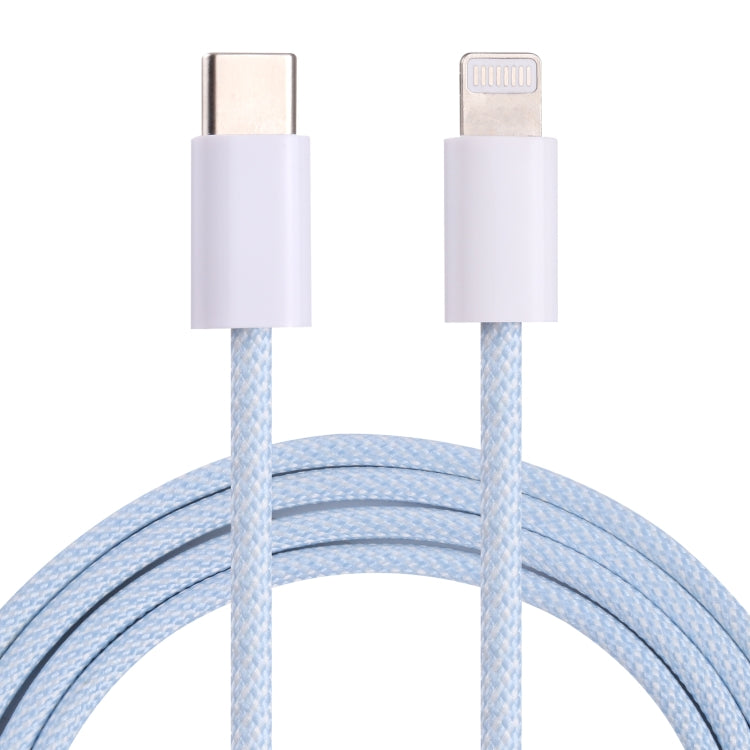 20W PD USB-C / Type-C to 8 Pin Data Cable, Cable Length: 1m(Blue) - 2 in 1 Cable by PMC TechLife | Online Shopping South Africa | PMC TechLife