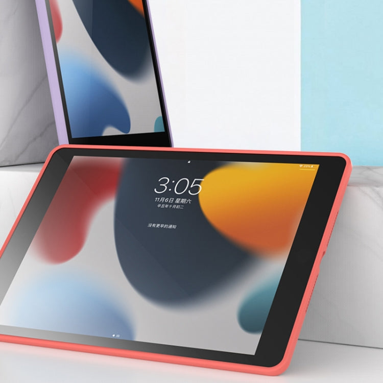 For iPad 10.2 2021 / 2020 / 2019 Mutural Silicone Microfiber Tablet Case(Black) - free shipping - PMC TechLife - Order now!