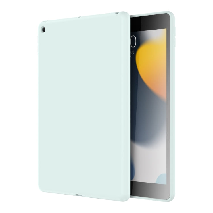 For iPad 10.2 2021 / 2020 / 2019 Mutural Silicone Microfiber Tablet Case(Sky Blue) - iPad 10.2 Cases by Mutural | Online Shopping South Africa | PMC TechLife | Buy Now Pay Later Mobicred