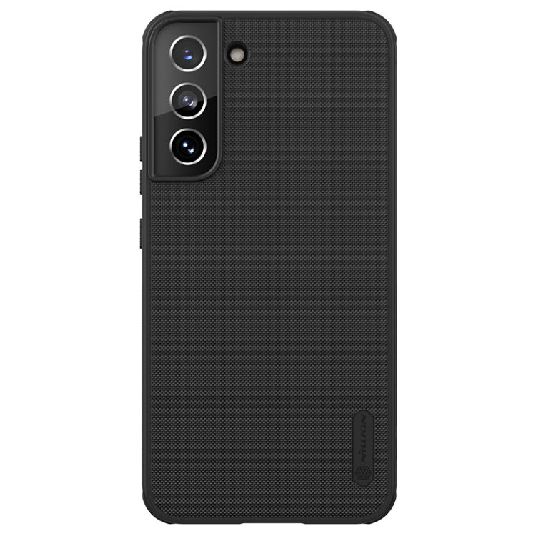 For Samsung Galaxy S22+ 5G NILLKIN Super Frosted Shield Pro PC + TPU Phone Case(Black) - Galaxy S22+ 5G Cases by NILLKIN | Online Shopping South Africa | PMC Jewellery