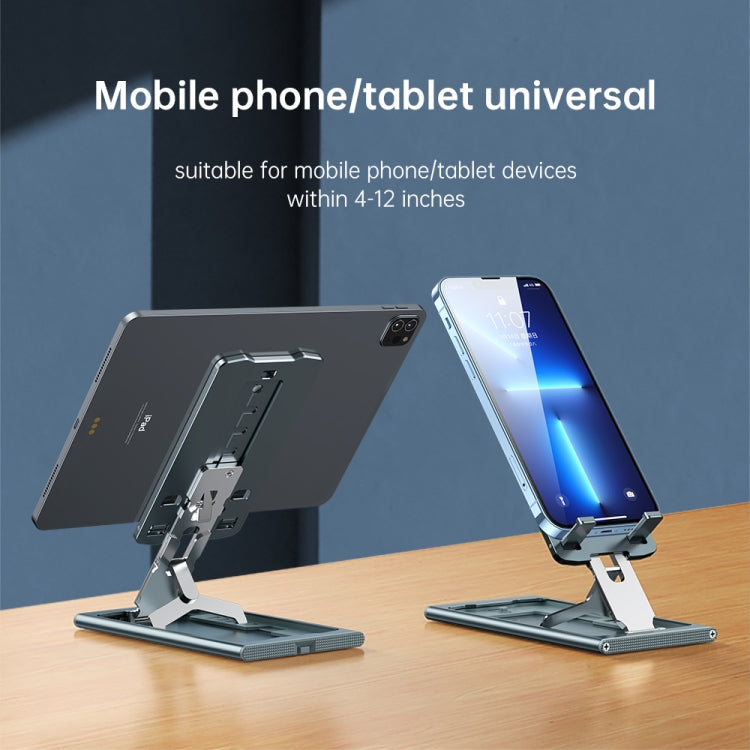 R-JUST HZ16 Slim Phone Desktop Holder(Rose Gold + Mirror Noodle) - Desktop Holder by R-JUST | Online Shopping South Africa | PMC Jewellery