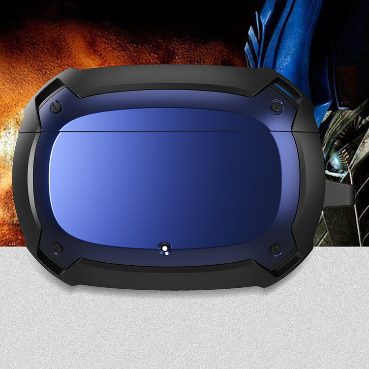 Bumblebee Armor Earphone Protective Case with Hook For Beats Studio Buds(Black + Blue) - Other Case by PMC TechLife | Online Shopping South Africa | PMC TechLife