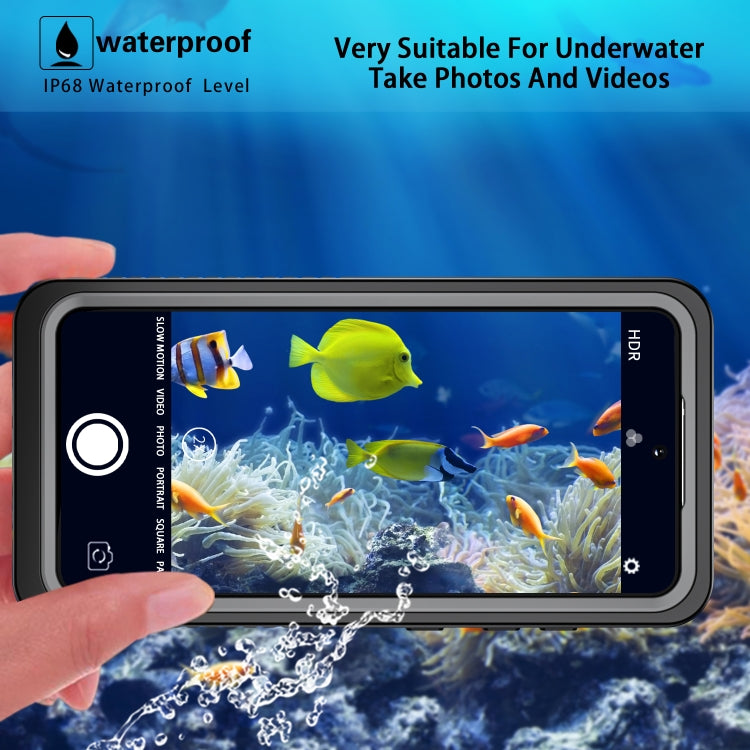 For Samsung Galaxy S21 FE 5G RedPepper Shockproof Waterproof PC + TPU Phone Case(Black) - Galaxy Phone Cases by RedPepper | Online Shopping South Africa | PMC TechLife | Buy Now Pay Later Mobicred