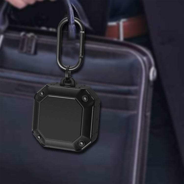 For Samsung Galaxy Buds 2 / Buds Pro / Buds Live / Buds 2 Pro Mecha Hardware TPU Earphone Protective Case with Hook(Red) - free shipping - PMC TechLife - Order now!