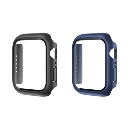 ROCK 2 in 1 PC Frame + Film Protector Case For  Apple Watch Series 3 & 2 & 1 42mm(Blue) - Watch Cases by ROCK | Online Shopping South Africa | PMC Jewellery | Buy Now Pay Later Mobicred