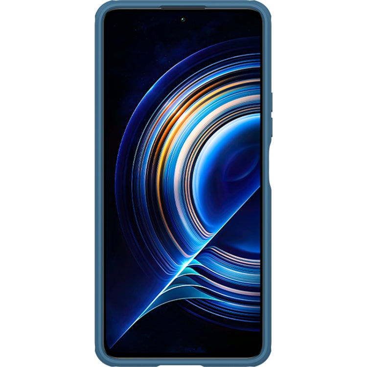 For Xiaomi Redmi K50 / K50 Pro NILLKIN CamShield Pro Series PC Full Coverage Phone Case(Blue) - Xiaomi Cases by NILLKIN | Online Shopping South Africa | PMC TechLife | Buy Now Pay Later Mobicred