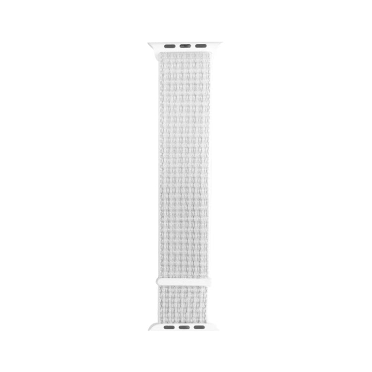 For Apple Watch Series 7 41mm / 6 & SE & 5 & 4 40mm / 3 & 2 & 1 38mm Mutural Nylon Watch Band(White) - Watch Bands by Mutural | Online Shopping South Africa | PMC Jewellery | Buy Now Pay Later Mobicred