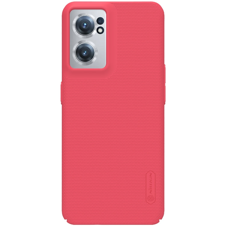 For OnePlus Nord CE 2 5G NILLKIN Frosted PC Phone Case(Red) - OnePlus Cases by NILLKIN | Online Shopping South Africa | PMC Jewellery