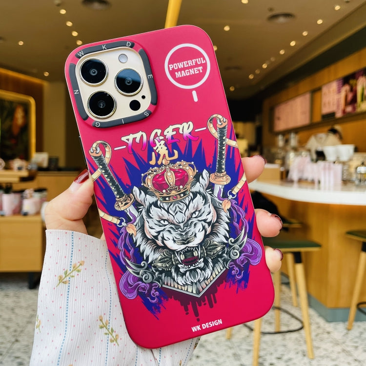 For iPhone 12 Pro WK WPC-019 Gorillas Series Cool Magnetic Phone Case(WGM-002) - iPhone 12 / 12 Pro Cases by WK | Online Shopping South Africa | PMC Jewellery