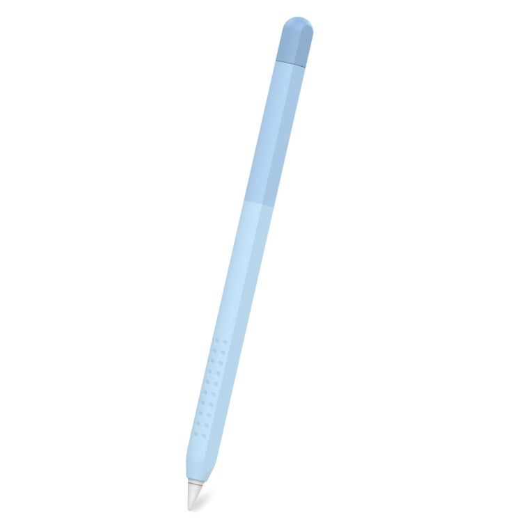 DUX DUCIS Rainbow Gradient Silicone Stylus Protective Case for Apple Pencil 2(Gradient Blue) - Pencil Accessories by DUX DUCIS | Online Shopping South Africa | PMC Jewellery