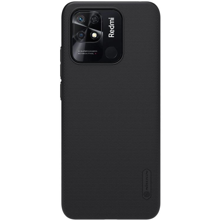 For Xiaomi Redmi 10C NILLKIN Frosted PC Phone Case(Black) - Xiaomi Cases by NILLKIN | Online Shopping South Africa | PMC TechLife | Buy Now Pay Later Mobicred