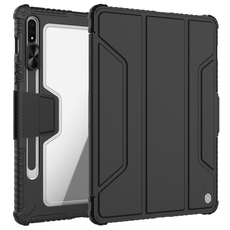 For Samsung Galaxy Tab S8 NILLKIN Bumper Pro Camshield Tablet Leather Case(Black) - free shipping - PMC TechLife - Order now!