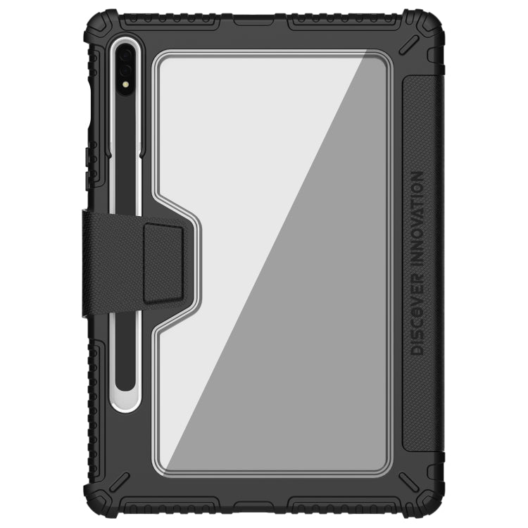 For Samsung Galaxy Tab S8 NILLKIN Bumper Pro Camshield Tablet Leather Case(Black) - free shipping - PMC TechLife - Order now!