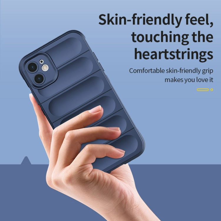For iPhone 13 Magic Shield TPU + Flannel Phone Case(Light Blue) - free shipping - PMC TechLife - Order now!