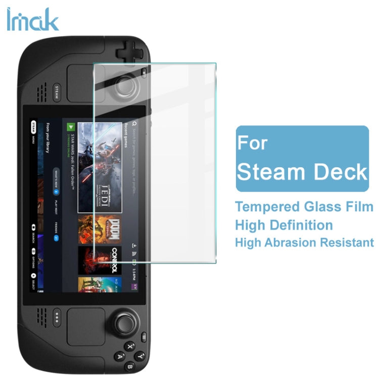 For Steam Deck IMAK H Series Tempered Glass Film - Cover Case by imak | Online Shopping South Africa | PMC TechLife | Buy Now Pay Later Mobicred