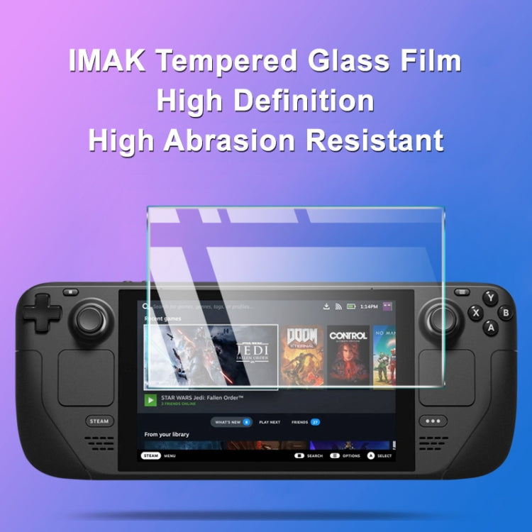 For Steam Deck IMAK H Series Tempered Glass Film - Cover Case by imak | Online Shopping South Africa | PMC TechLife | Buy Now Pay Later Mobicred