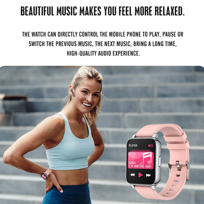 Rogbid Rowatch 2 1.69 inch TFT Screen Smart Watch, Support Blood Pressure Monitoring/Sleep Monitoring(Pink) - Smart Watches by Rogbid | Online Shopping South Africa | PMC Jewellery | Buy Now Pay Later Mobicred