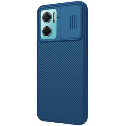 For Xiaomi Redmi Note 11E 5G / Redmi 10 5G NILLKIN Black Mirror Series Camshield PC Phone Case(Blue) - Xiaomi Cases by NILLKIN | Online Shopping South Africa | PMC Jewellery
