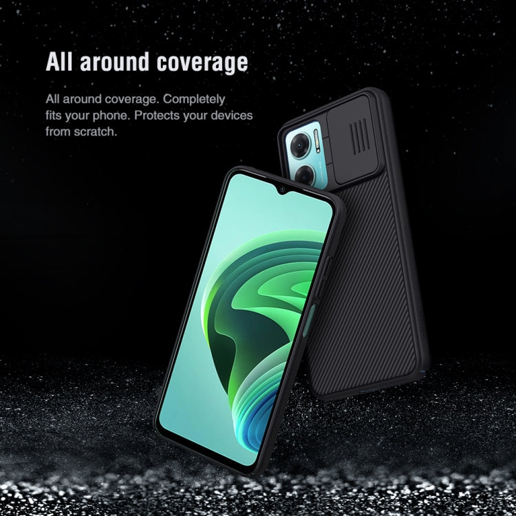 For Xiaomi Redmi Note 11E 5G / Redmi 10 5G NILLKIN Black Mirror Series Camshield PC Phone Case(Blue) - Xiaomi Cases by NILLKIN | Online Shopping South Africa | PMC TechLife | Buy Now Pay Later Mobicred