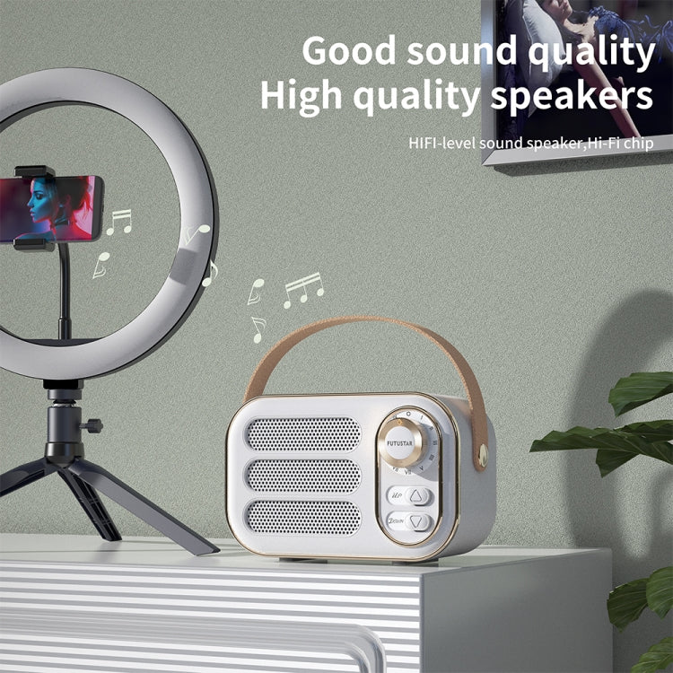 DW13 Portable HIFI Mini Retro Wireless Bluetooth Speaker(Green) - Mini Speaker by PMC TechLife | Online Shopping South Africa | PMC TechLife