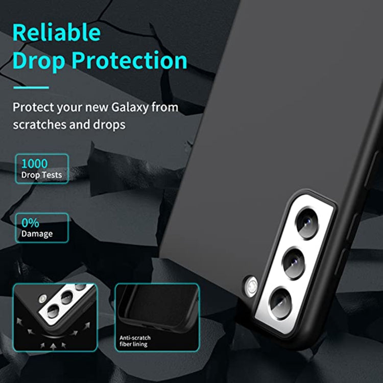 For Samsung Galaxy S22 5G MagSafe Magnetic Liquid Silicone Phone Case(Black) - Galaxy S22 5G Cases by PMC TechLife | Online Shopping South Africa | PMC TechLife
