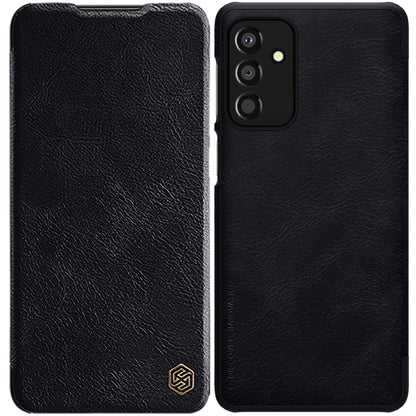 For Samsung Galaxy F23 / M23 5G NILLKIN QIN Series Crazy Horse Texture Leather Case(Black) - Galaxy Phone Cases by NILLKIN | Online Shopping South Africa | PMC Jewellery