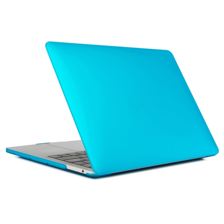 Laptop Matte Style Protective Case For MacBook Pro 13.3 inch 2022(Water Blue) - MacBook Pro Cases by PMC TechLife | Online Shopping South Africa | PMC TechLife