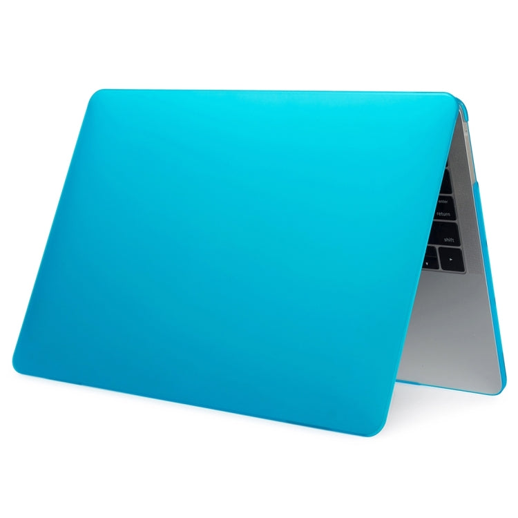 Laptop Matte Style Protective Case For MacBook Pro 13.3 inch 2022(Water Blue) - MacBook Pro Cases by PMC TechLife | Online Shopping South Africa | PMC TechLife