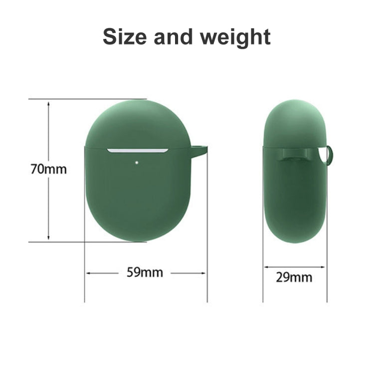 For Redmi Buds4 Silicone Earphone Protective Case(Dark Green) - Xiaomi Earphone Case by PMC TechLife | Online Shopping South Africa | PMC TechLife