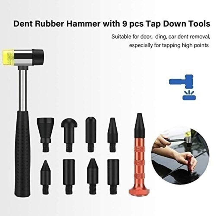 Q1 16 in 1 Car Paintless Dent Repair Hail Remover Hooks Rods Kit - Sheet Metal Tools by PMC Jewellery | Online Shopping South Africa | PMC Jewellery