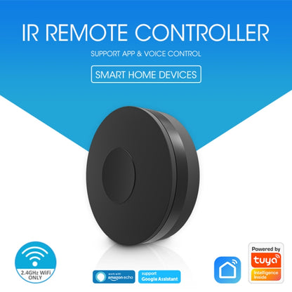 NEO NAS-IR02W WiFi IR Remotc Control Support Amazon Alexa / Google Home(Black) - Universal by NEO | Online Shopping South Africa | PMC Jewellery