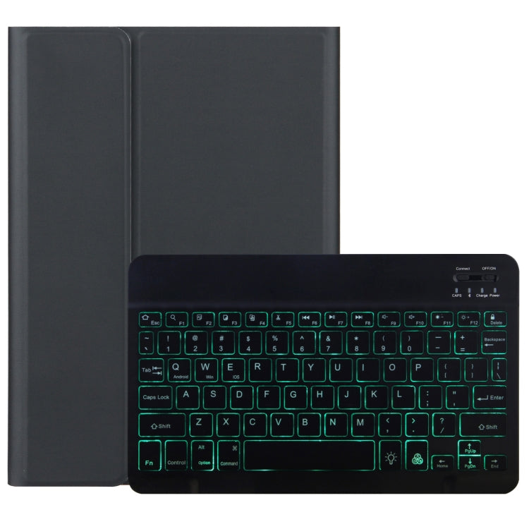 For Lenovo Tab M10 HD Gen 2 Backlight Bluetooth Keyboard Leather Tablet Case(Black) - Lenovo Keyboard by PMC TechLife | Online Shopping South Africa | PMC TechLife