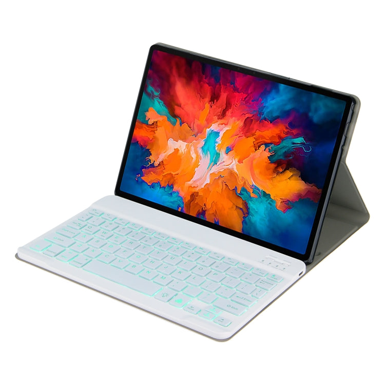 For Lenovo Tab M10 HD Gen 2 Backlight Bluetooth Keyboard Leather Tablet Case(Rose Gold) - Lenovo Keyboard by PMC TechLife | Online Shopping South Africa | PMC TechLife | Buy Now Pay Later Mobicred