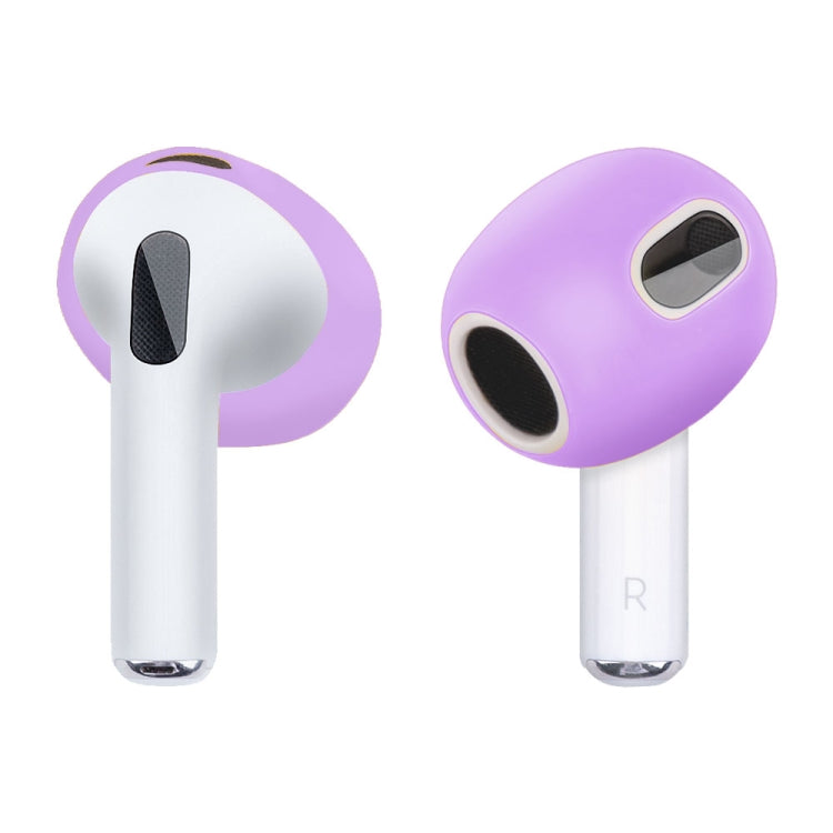 Ear Cap Silicone Protective Case for AirPods 3(Light Purple) - Anti-dust & Ear Caps by PMC Jewellery | Online Shopping South Africa | PMC Jewellery