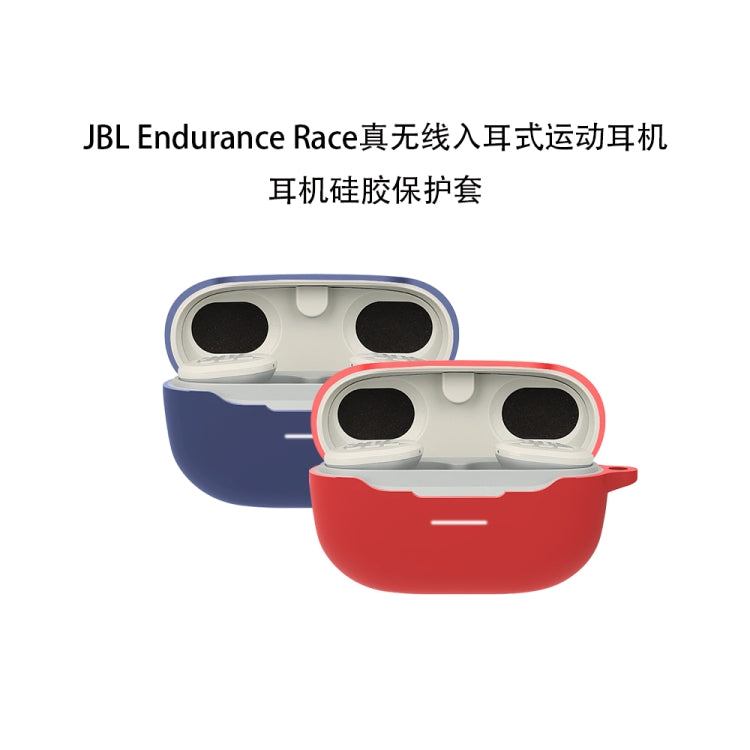 Bluetooth Earphone Silicone Protective Case For JBL Endurance Race(Black) - JBL Earphone Case by PMC TechLife | Online Shopping South Africa | PMC TechLife