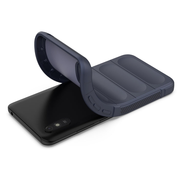 For Xiaomi Redmi 9A Magic Shield TPU + Flannel Phone Case(Light Blue) - free shipping - PMC TechLife - Order now!