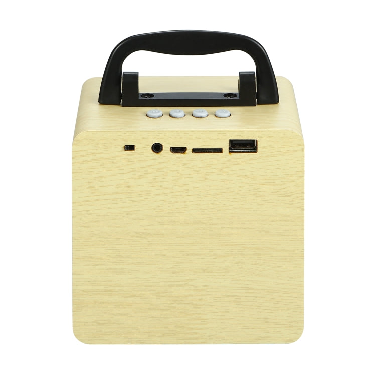 M3 Handheld Wireless Bluetooth Speaker(Wood) - Desktop Speaker by PMC TechLife | Online Shopping South Africa | PMC TechLife