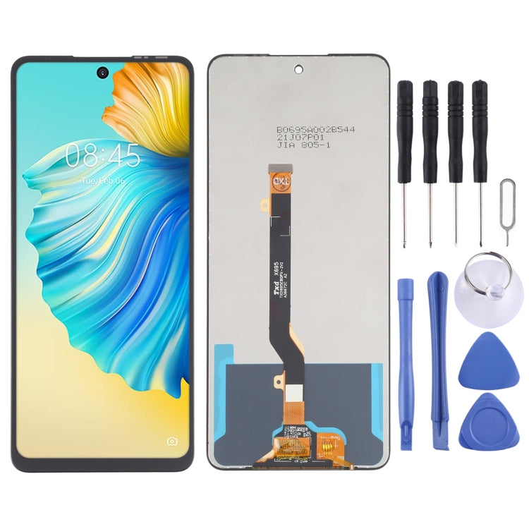 TFT LCD Screen For Infinix Zero 5G X6815, X6815B with Digitizer Full Assembly - free shipping - PMC TechLife - Order now!
