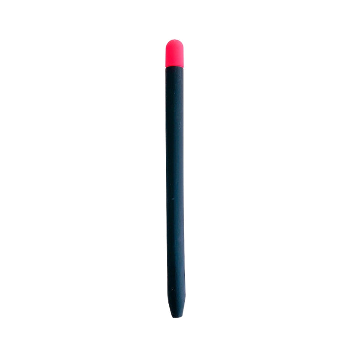 Contrasting Color Silicone Protective Case For Apple Pencil 2(Black) - Pencil Accessories by PMC TechLife | Online Shopping South Africa | PMC TechLife