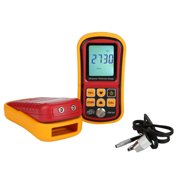 BENETECH GM-100 Ultrasonic Thickness Meter Tester Gauge Velocity 1.2~225mm(Aluminum Box Version) - free shipping - PMC TechLife - Order now!