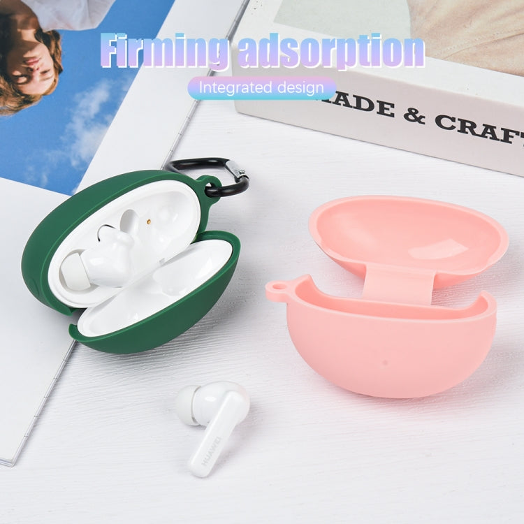 Earphone Liquid Silicone Protective Case For Huawei FreeBuds 5i(Black) - Huawei Earphone Case by PMC TechLife | Online Shopping South Africa | PMC TechLife