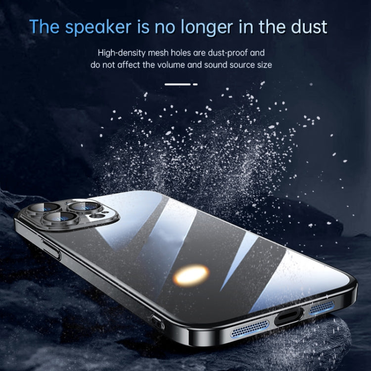 For iPhone 12 Pro SULADA JINGJIA Series Lens Protector PC Phone Case(Black) - iPhone 12 / 12 Pro Cases by SULADA | Online Shopping South Africa | PMC TechLife