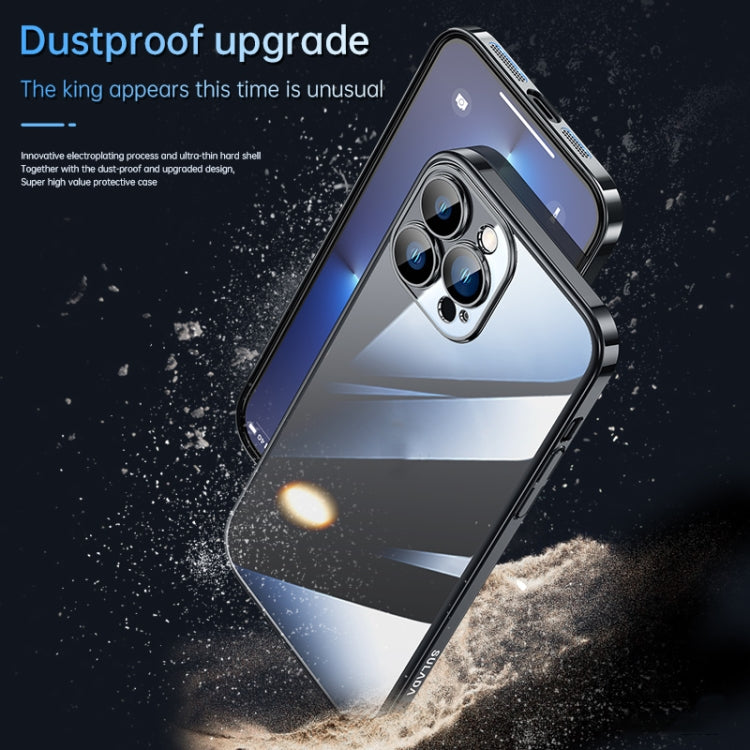 For iPhone 12 Pro Max SULADA JINGJIA Series Lens Protector PC Phone Case(Silver) - iPhone 12 Pro Max Cases by SULADA | Online Shopping South Africa | PMC TechLife