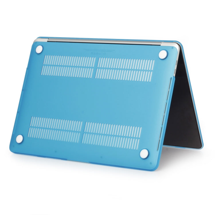 Laptop Matte Style Protective Case For MacBook Air 13.6 2025 / 2023 / 2022(Water Blue) - MacBook Pro Cases by PMC TechLife | Online Shopping South Africa | PMC TechLife | Buy Now Pay Later Mobicred