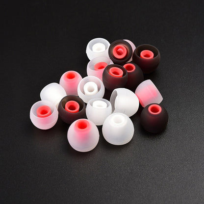 QKZ GJES 6-in-1 In-Ear Earphone Silicone Ear Caps(White Red) - Anti-dust & Ear Caps by QKZ | Online Shopping South Africa | PMC Jewellery